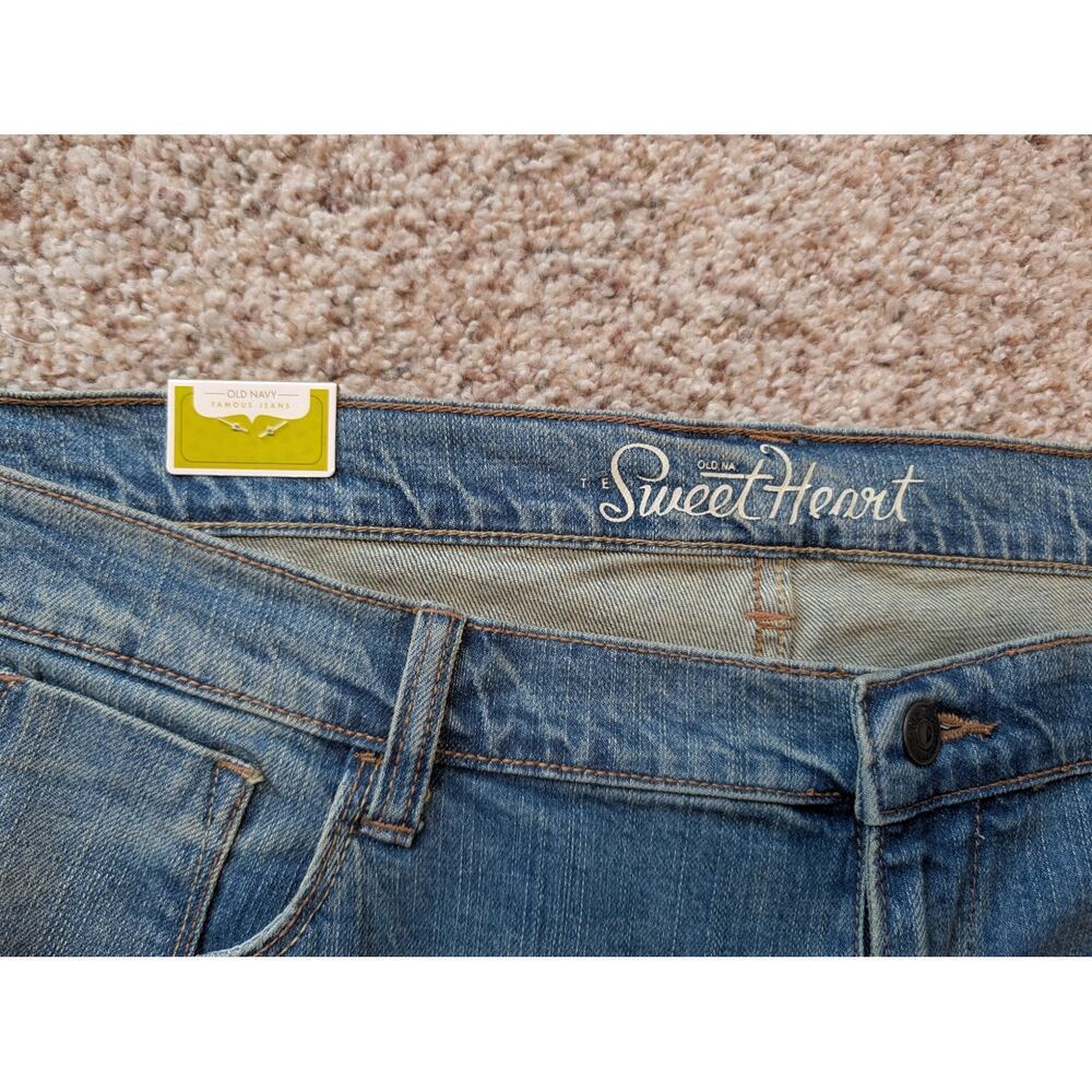 OLD NAVY Woman's Jeans/Pants SWEETHEART, size 18; SHORT/PETITE, Bootcut, NWT - Picture 12 of 13